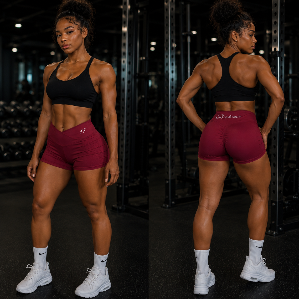Women’s High Rise Pocket Yoga Shorts
